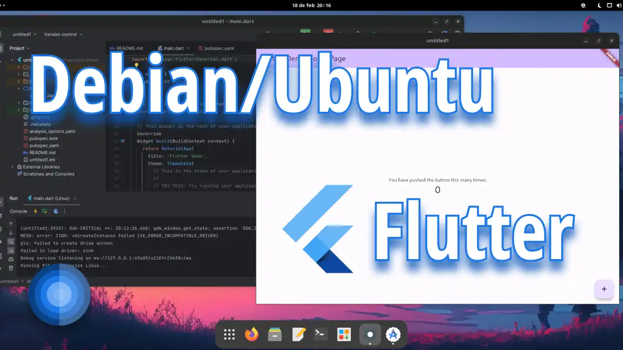 Instalar Flutter en Ubuntu/Debian