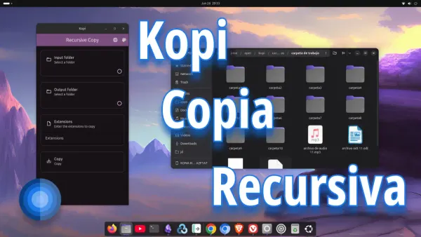 Copiar archivos de forma recursiva