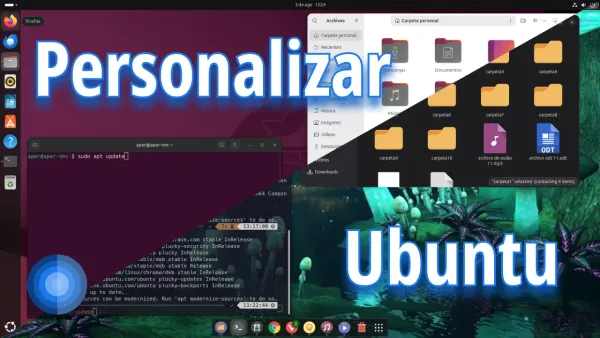 Personalización básica de Ubuntu