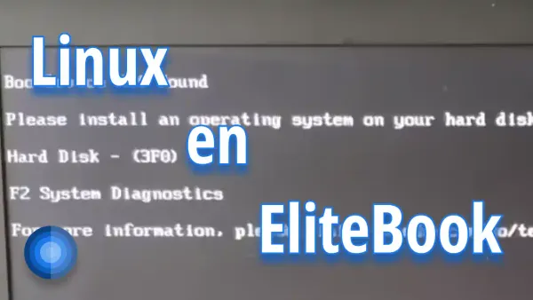 Instalar Linux en HP Elitebook