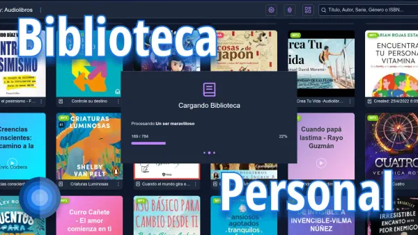 Biblioteca personal con Grimmory